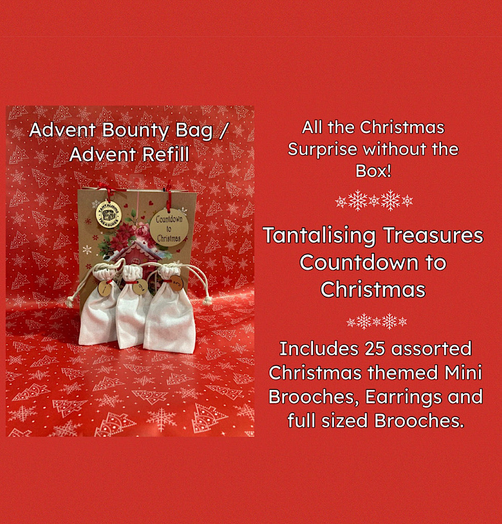 Countdown to Christmas Advent Bounty Bag / Calendar Refill 2024